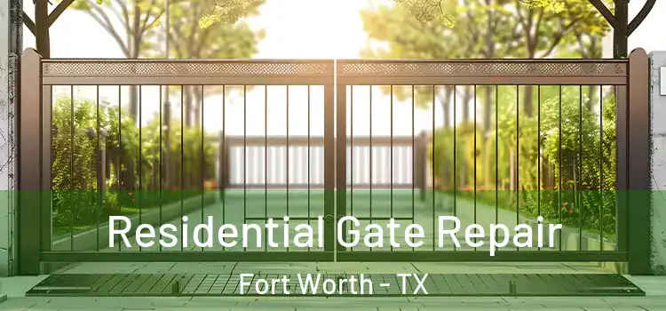 Residential Gate Repair Fort Worth - TX
